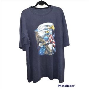 Dark Blue Vintage Eagle Shirt